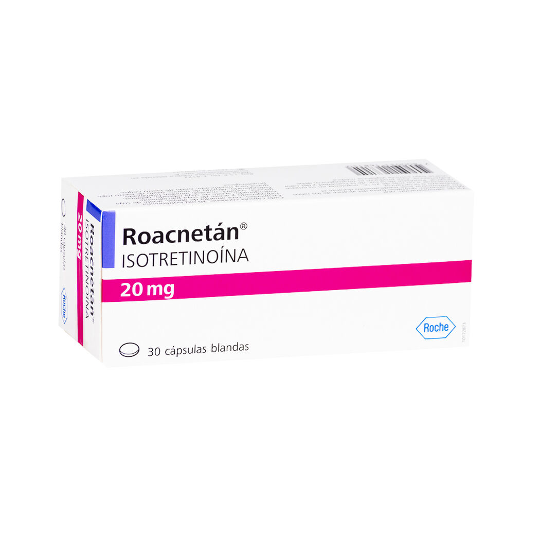 Roacnetan 20 mg 30 Cápsulas Blandas, , large image number 0