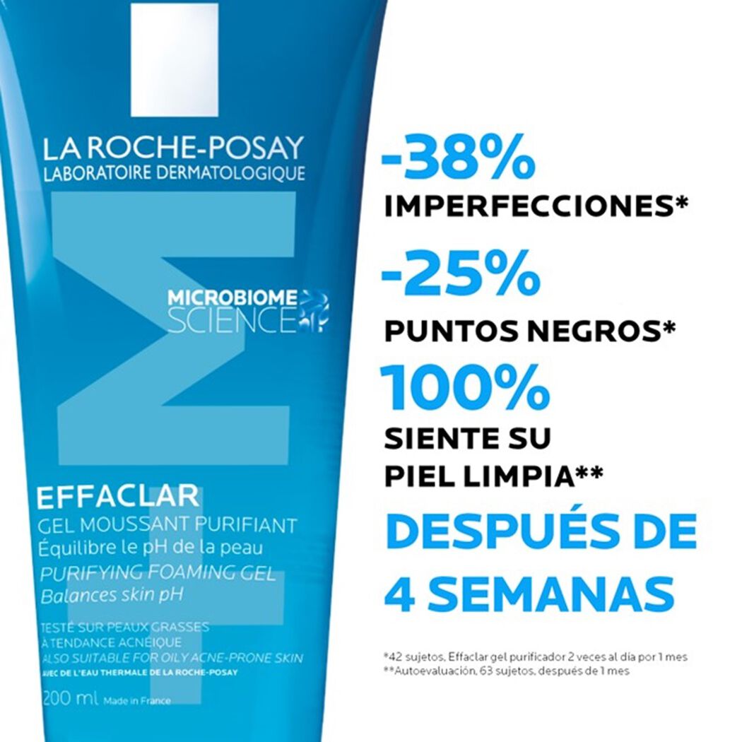 La Roche Posay Gel Effaclar x 200 mL, , large image number 4