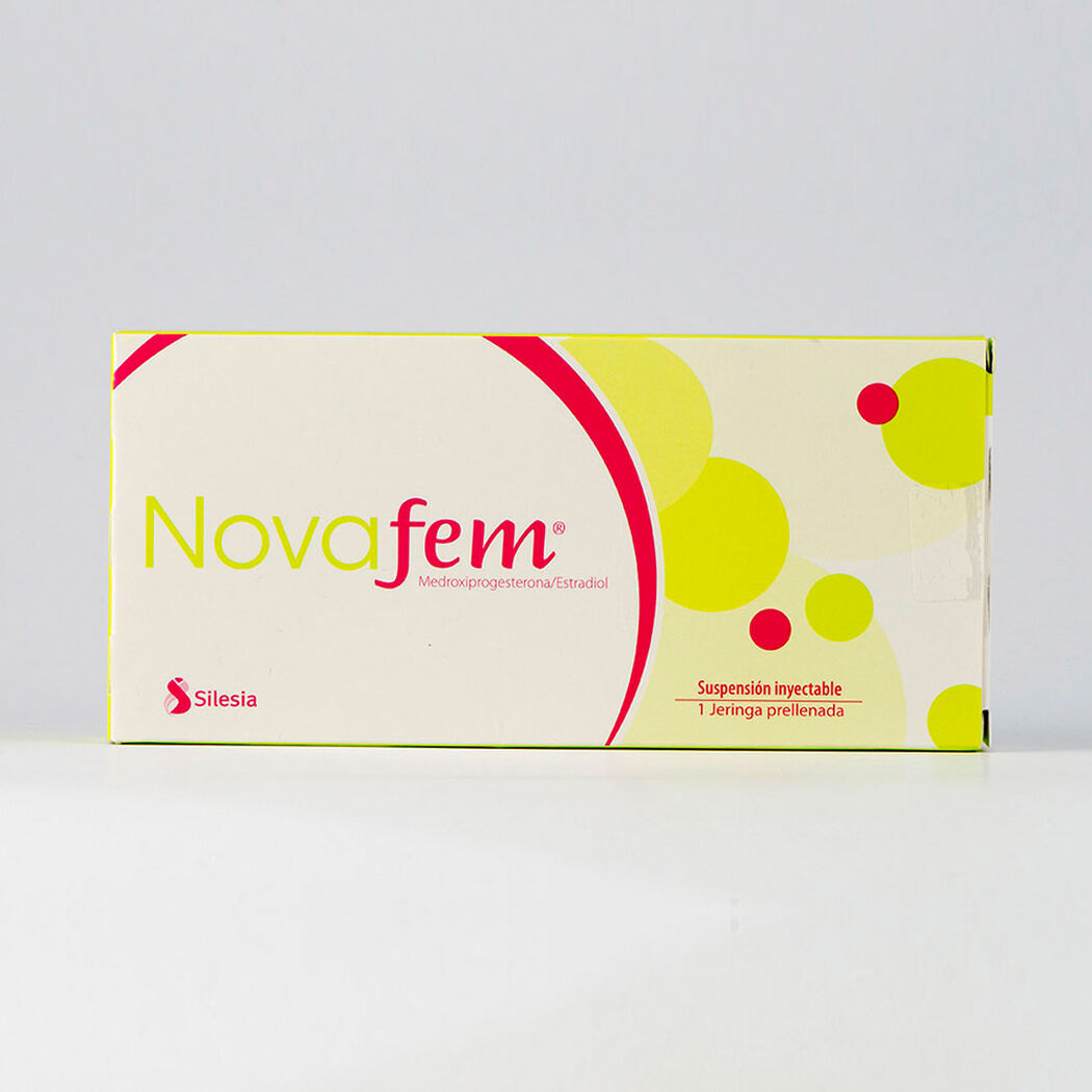 Novafem 1 Jeringa Prellenada Suspensión Inyectable, , large image number 0