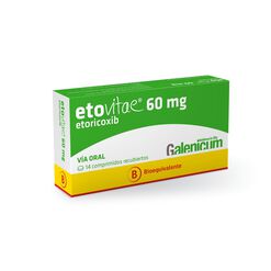 Etovitae 60 mg x 14 Comprimidos Recubiertos