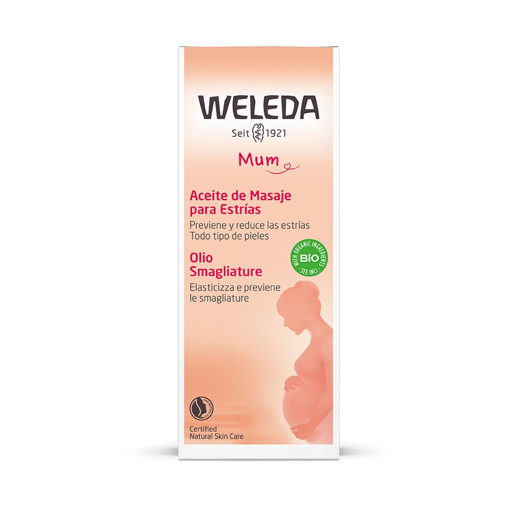 Aceite de Masaje para Estrías Weleda 100 Ml, , large image number 1