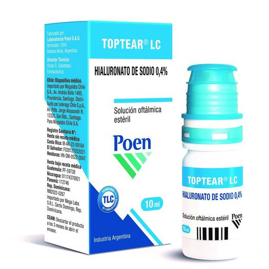 Toptear Lc 0,4 % X 10 Ml Sol. Oft., , large image number 0