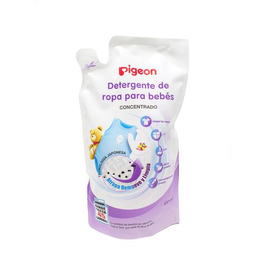 Detergente De Ropa De Bebes Recarga Pigeon 450Ml, , large image number 0