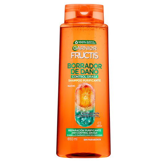 Shampoo Fructis Borrador de Daño 650 mL, , large image number 0