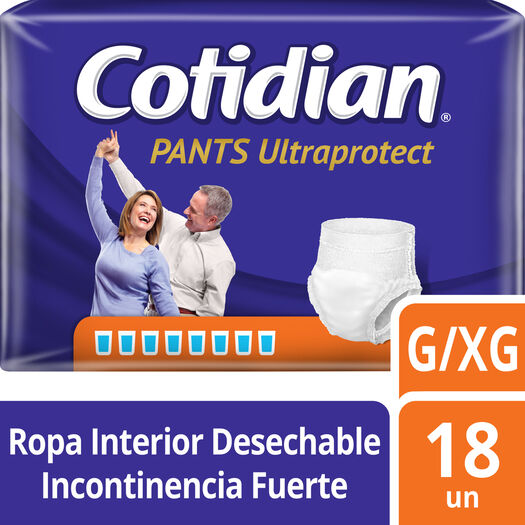 Cotidian Pants Ropa Interior G x 18 Unidades, , large image number 0