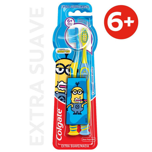 Cepillo de Dientes Colgate Smiles Minions 2u, , large image number 0