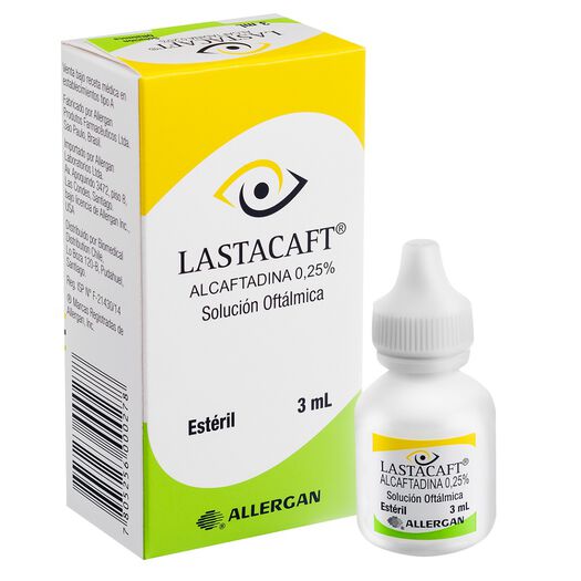 Lastacaft 0,25 % x 3 mL Solución Oftálmica , , large image number 0