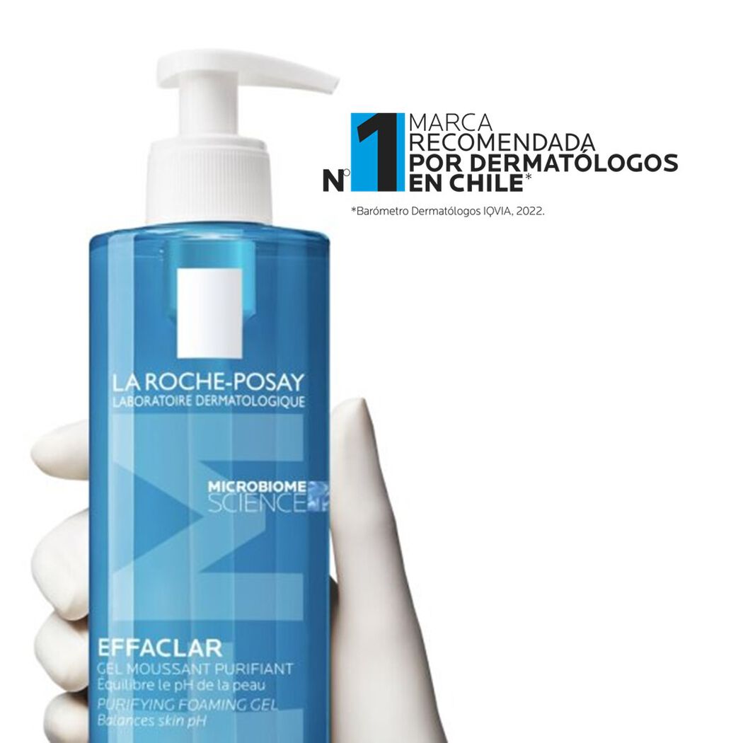 Limpiador La Roche Posay Facial Effaclar Gel Purificante 400 mL, , large image number 1