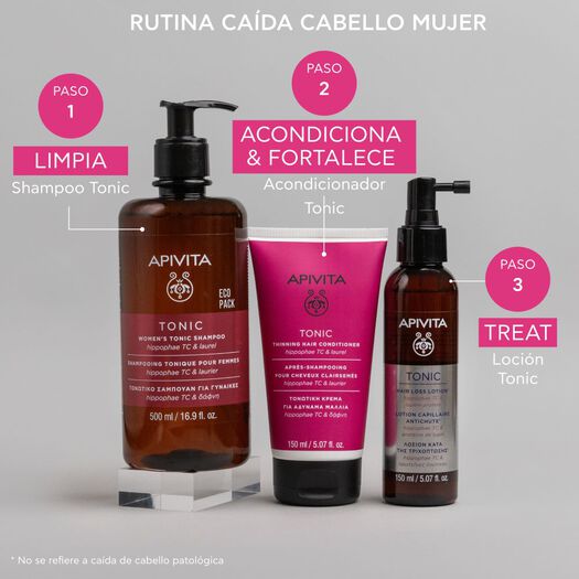 Shampoo Apivita Tonico Mujer 500 mL, , large image number 3