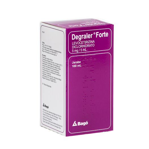 Degraler Forte 5 mg/5 mL x 100 mL Jarabe, , large image number 0