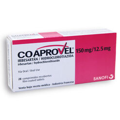 Coaprovel 150 mg/12.5 mg x 28 Comprimidos Recubiertos