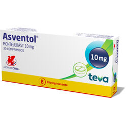 Asventol 10 mg x 30 Comprimidos