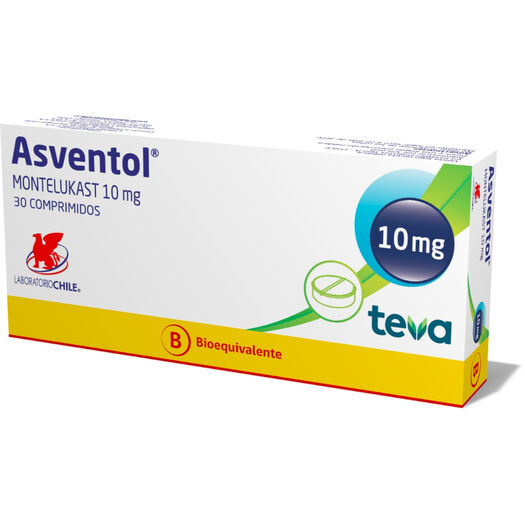 Asventol 10 mg x 30 Comprimidos, , large image number 0