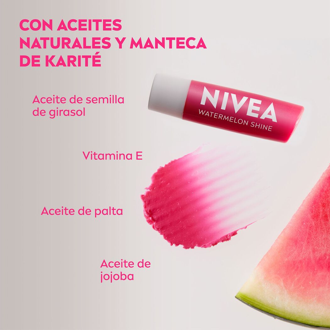 B&aacute;lsamo Labial Nivea Fruity Sand&iacute;a 4,8gr, , large image number 4