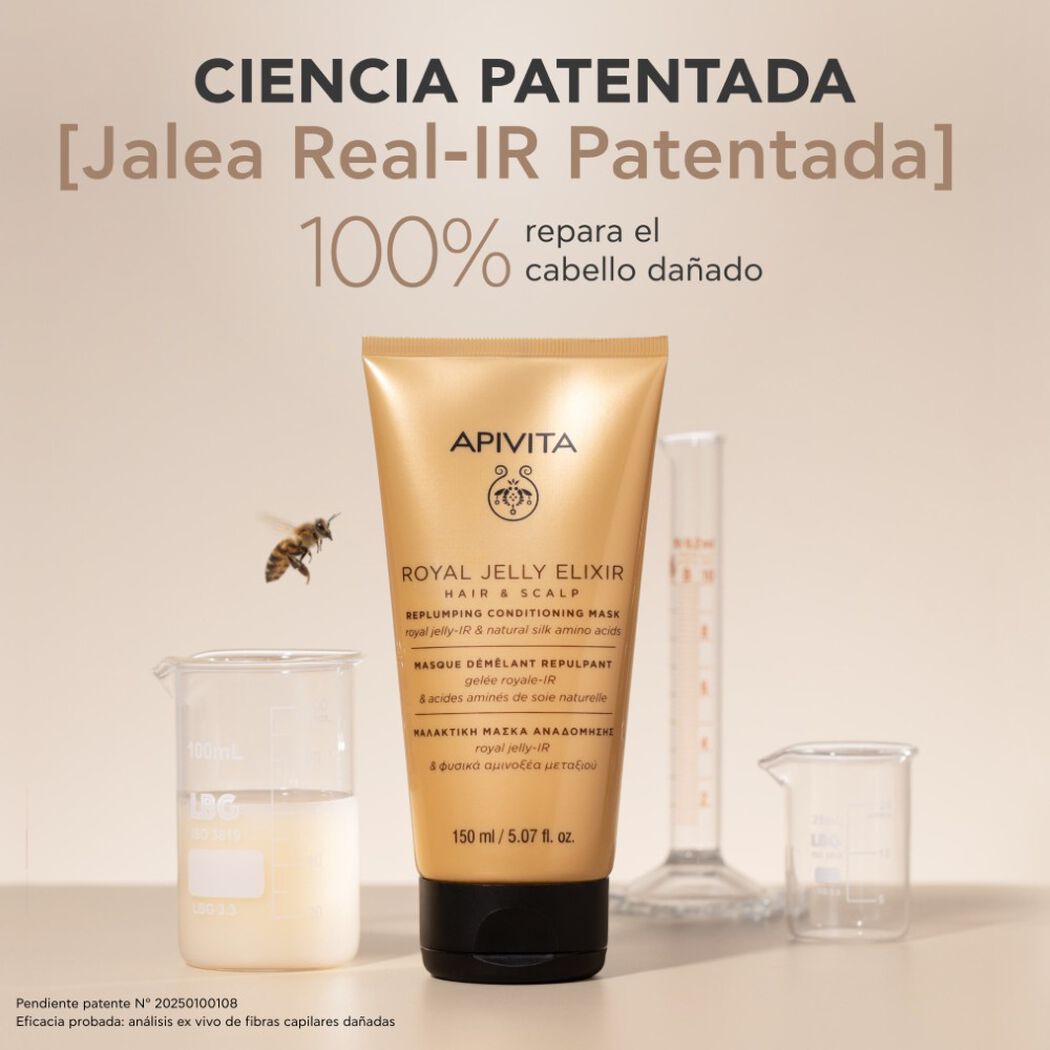 Mascarilla Voluminizadora Acondicionadora Royal Jelly Elixir 150ml, , large image number 4
