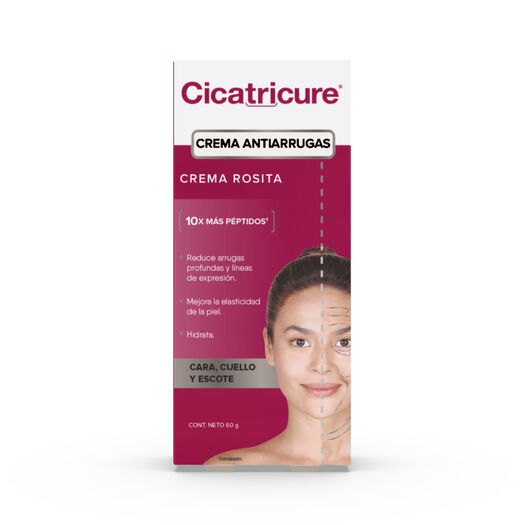 Crema Cicatricure Facial Antiarrugas 60G, , large image number 0