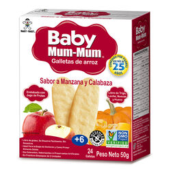 Baby Mum-Mum Galleta Manzana & Calabaza 50g