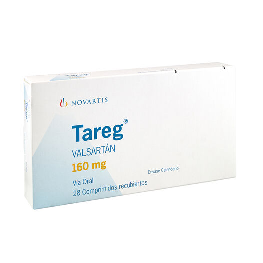 Tareg 160 mg x 28 Comprimidos Recubiertos, , large image number 0