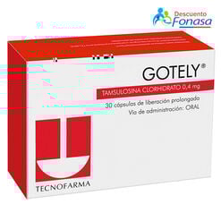 Gotely 0.4 mg x 30 Cápsulas de Liberación Prolongada
