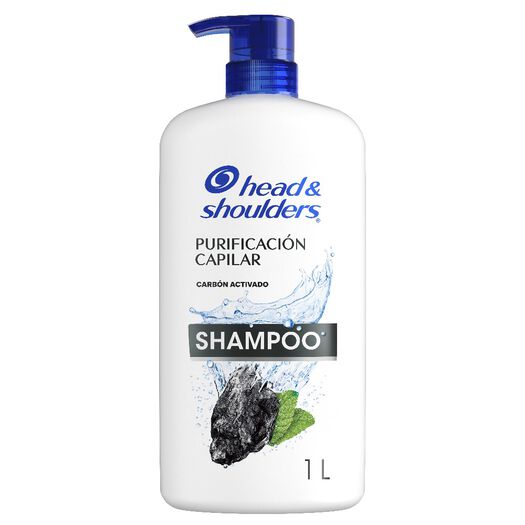 Shampoo Head & Shoulders Purificación Capilar 1000 ml, , large image number 0