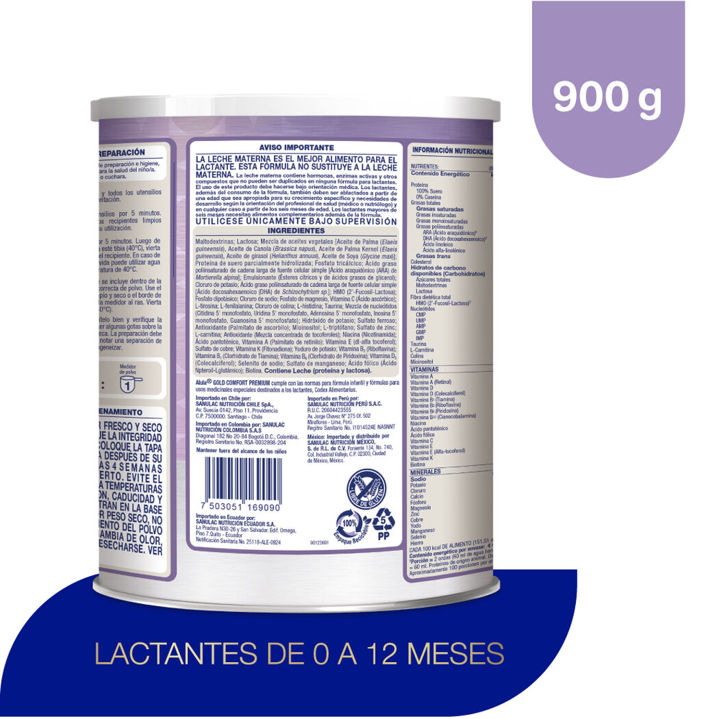 Fórmula Infantil S-26 Comfort Alula Gold 900 g, , large image number 3