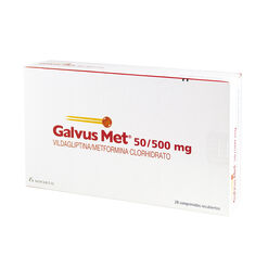 Galvus Met 50 mg/500 mg x 28 Comprimidos Recubiertos