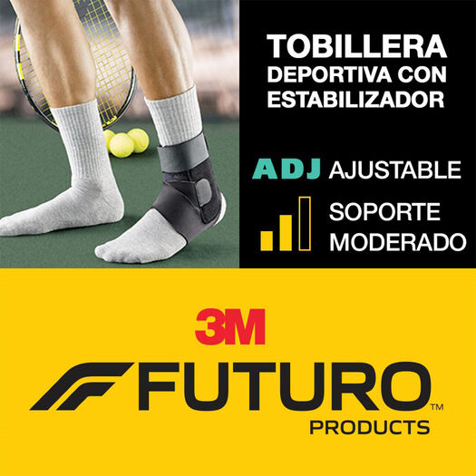 FUTURO¿ Tobillera Ajustable con Estabilizadores, 1 unidad, , large image number 3
