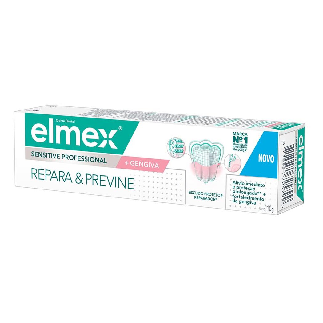 Pasta dental para sensibilidad Elmex Sensitive Professional + Encías 110g, , large image number 4