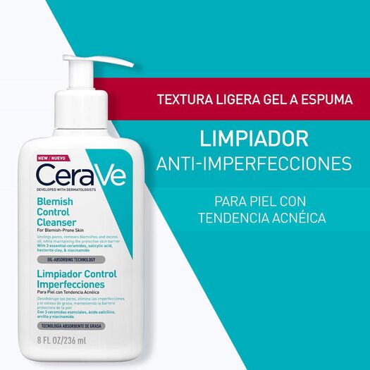 Por qué el limpiador Control Imperfecciones de CeraVe es uno de los más  buscados?