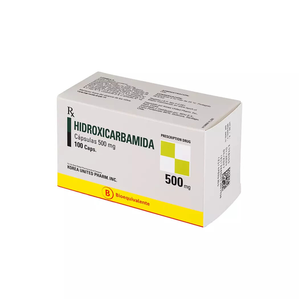 Hidroxicarbamida 500 mg x 100 c&aacute;psulas, , large image number 0