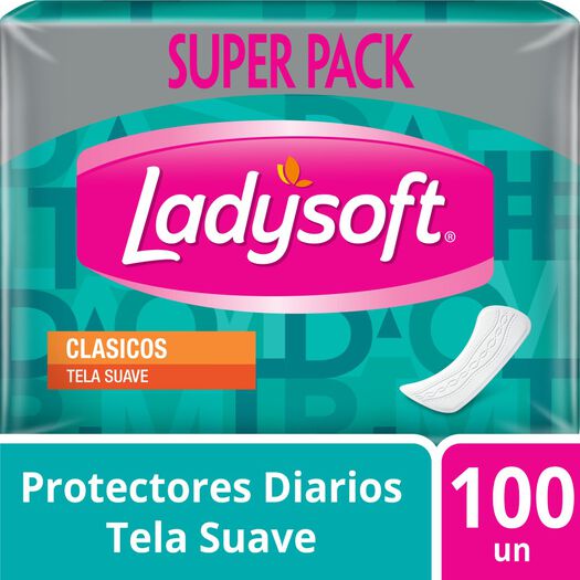Ladysoft Protector Diario Clasico x 100 Unidades, , large image number 0