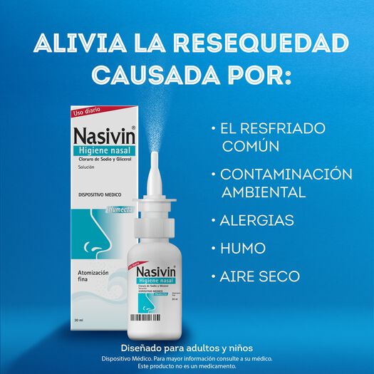 Nasivin Humectante nasal Solución 30 ml, , large image number 2