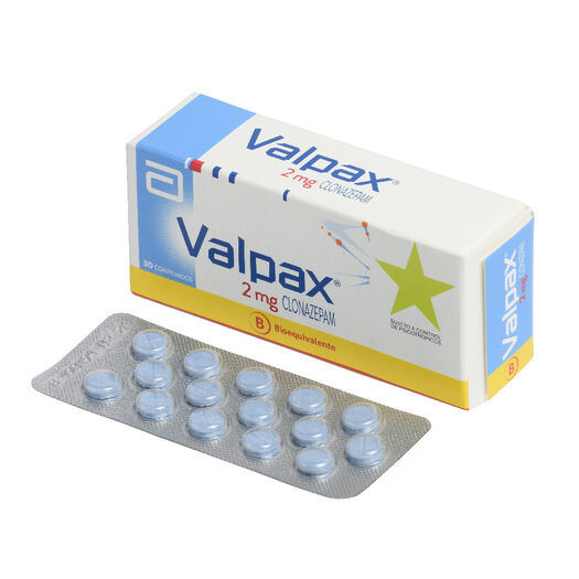 Valpax 2 mg Caja 30 Comp., , large image number 0