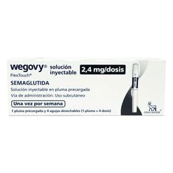 Wegovy Semaglutida 2.4mg/dosis Inyectable 1 Pluma Prellenada