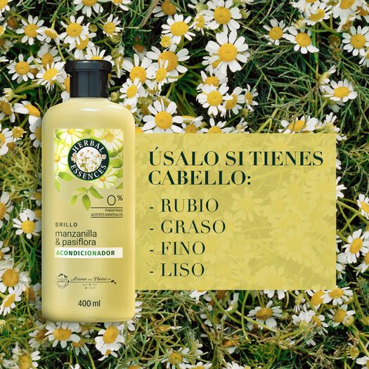 Herbal Essences Acondicionador Brillance Camomilla x 400 mL, , large image number 1