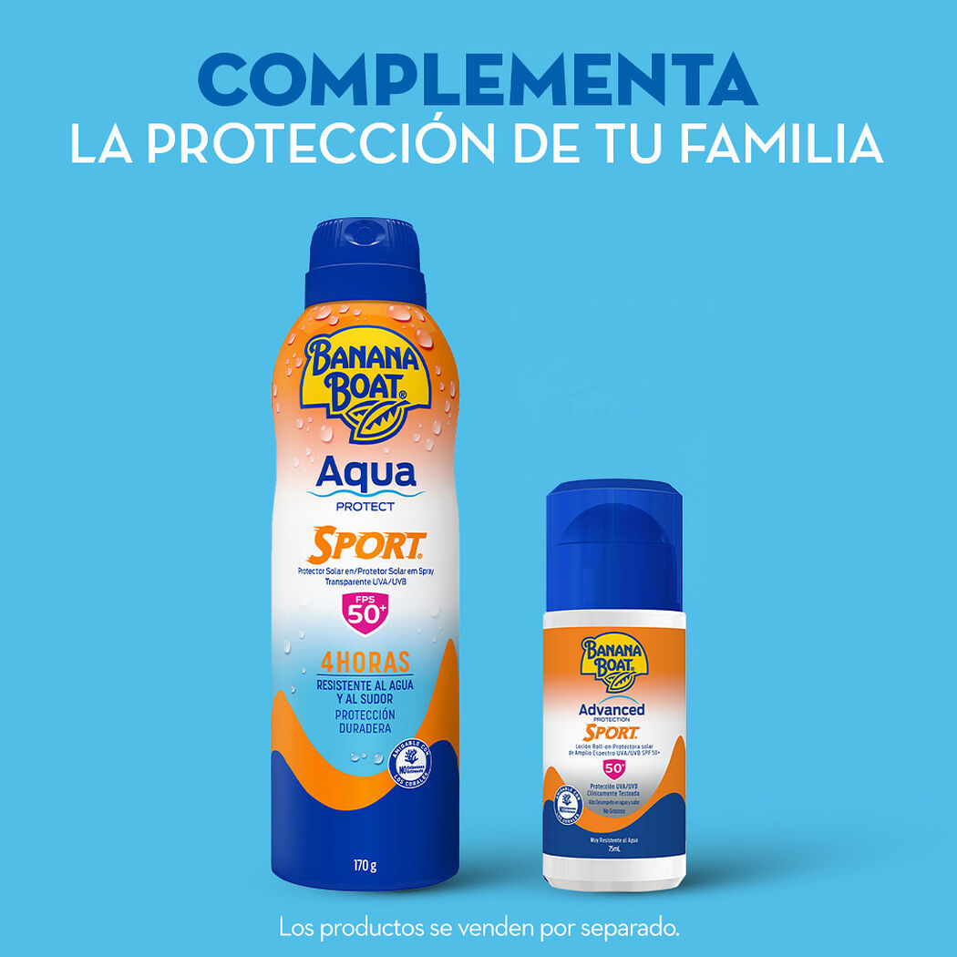 Protector Solar Banana Boat Aqua Protect Spray FPS 50 177 ml, , large image number 2