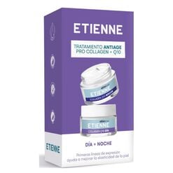 Etienne Collagen Q10 Crema Día + Crema Noche 100G