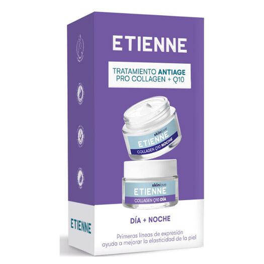 Etienne Collagen Q10 Crema Día + Crema Noche 100G, , large image number 0