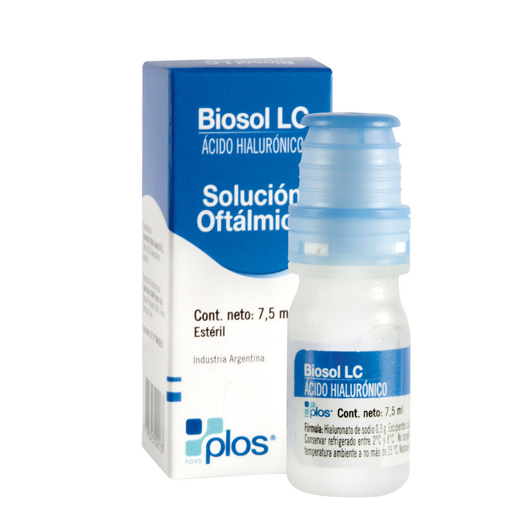 Biosol LC Solución Oftálmica 7,5 mL, , large image number 0