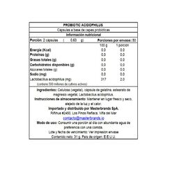 Probioticos Acidophilus Nature's Truth 100 un