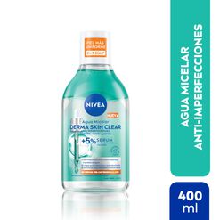Agua Micelar Nivea Face Cleans Skinclear 400 mL