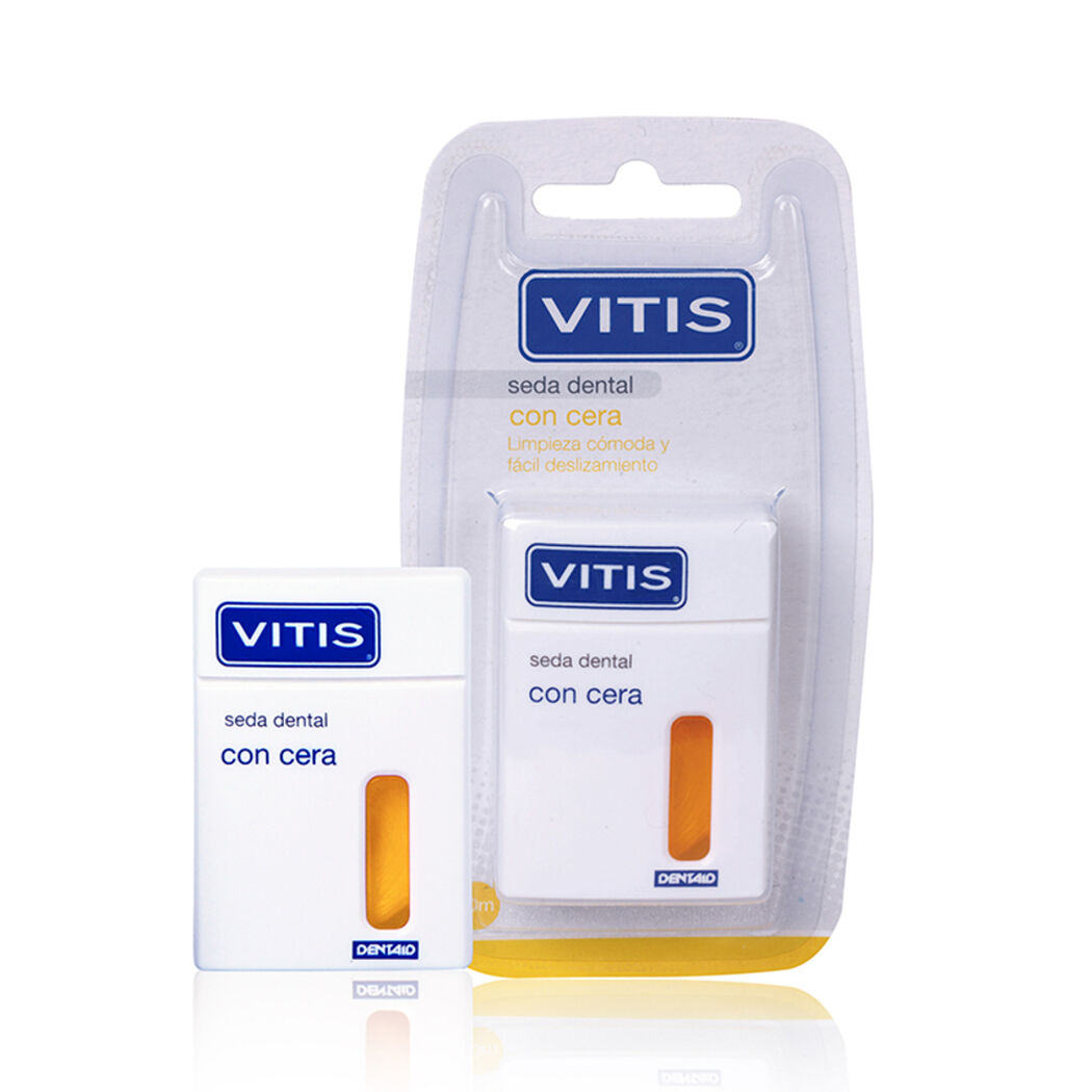 Hilo Dental Vitis con Cera 50 m, , large image number 0