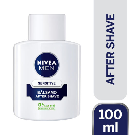 BALSAMO AFTER SHAVE NIVEA MEN SENSITIVE 100ML, , large image number 0