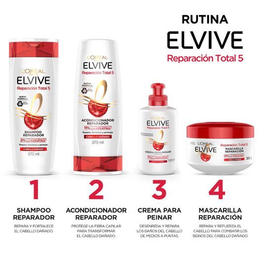 Elvive Rt5 Aco 370ml, , large image number 4