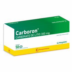Carboron 300 mg 50 Comprimidos Recubiertos