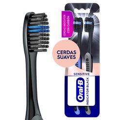 Cepillo de Dientes Oral B Indicator Carbón Suave 2 un
