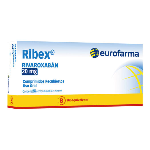 Ribex 20 mg x 30 Comprimidos Recubiertos, , large image number 0