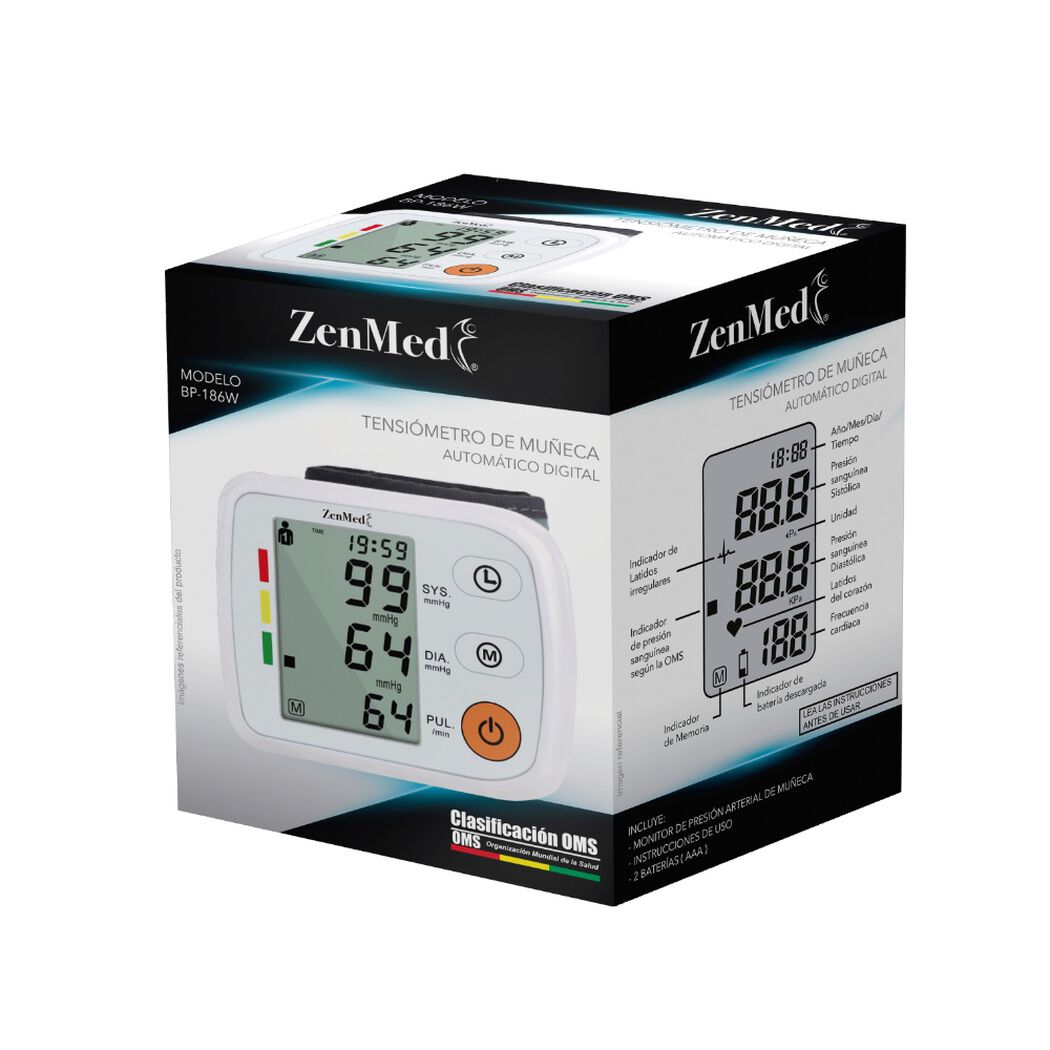 Tensi&oacute;metro de mu&ntilde;eza BP186W Zenmed, , large image number 0