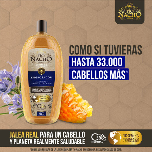 Tío Nacho Shampoo Engrosador 950 Ml, , large image number 2