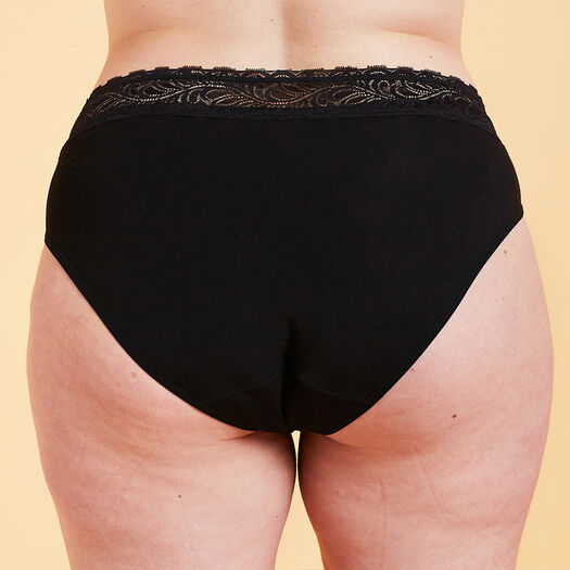 Calzón Menstrual Bloodygreen High Waist Flujo Moderaro Xxl, , large image number 2